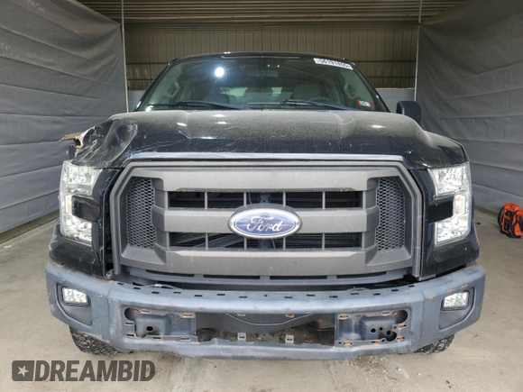 2016 Ford F-150 XLT with VIN 1FTEW1E87GFD46482, listed as a Copart auction lot 56191455 with 120,928 mi miles and Salvage title. Bid and sale history available at DreamBid. Image 5.