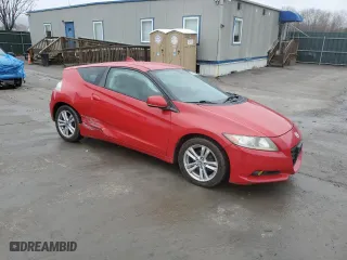 2011 Honda CR-Z EX with VIN JHMZF1D69BS010252, listed as a Copart auction lot 51745955 with 145,164 mi miles and Salvage Title. Bid and sale history available at carsss.com. Image 4.