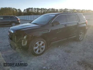 2017 GMC Terrain SLE with VIN 2GKFLNE30H6193615, listed as a Copart auction lot 86752144 with 267,151 mi miles and Salvage Title. Bid and sale history available at carsss.com. Image 1.