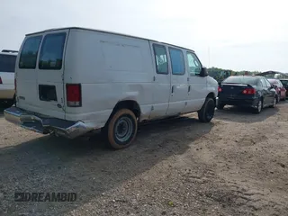 2008 Ford Econoline Cargo Commercial with VIN 1FTNE14W58DA55740, listed as a IAAI auction lot 42117873 with 191,734 mi miles. Bid and sale history available at carsss.com. Image 4.