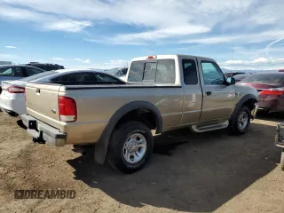 2000 Ford Ranger XL with VIN 1FTZR15V2YTA50335, listed as a Copart auction lot 46503105 with 184,633 mi miles and Salvage Title. Bid and sale history available at carsss.com. Image 3.