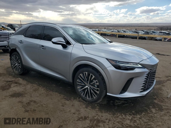 2024 Lexus RX 350h z VIN 2T2BBMCA4RC040708, wystawiony jako Copart lot #43822995 z przebiegiem 11 630 mil mil oraz Szkoda całkowita • Salvage title. Historia ofert i sprzedaży dostępna na DreamBid. Obrazek 4.