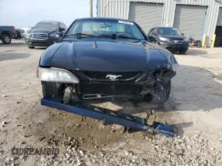 1995 Ford Mustang with VIN 1FALP4046SF257611, listed as a Copart auction lot 47482615 with 175,337 mi miles and Salvage Title. Bid and sale history available at carsss.com. Image 5.
