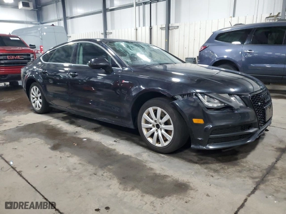 2014 Audi A7 3.0 Premium Plus with VIN WAUWGAFC2EN082639, listed as a Copart auction lot 50797845 with 181,685 mi miles and Salvage Title. Bid and sale history available at carsss.com. Image 4.