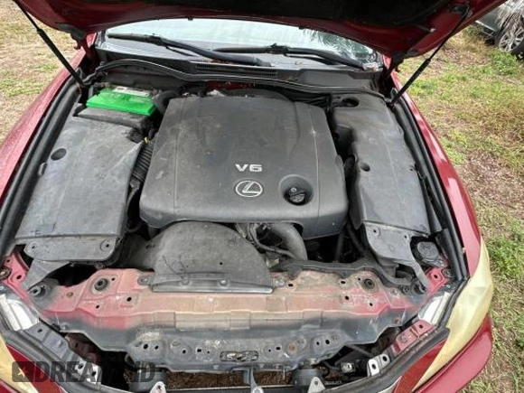 2006 Lexus IS 250 with VIN JTHCK262762007289, listed as a Copart auction lot 42419795 with 106,668 mi miles and Clean Title. Bid and sale history available at DreamBid. Image 7.