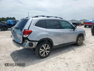 2019 Subaru Forester Limited with VIN JF2SKAUC6KH569535, listed as a Copart auction lot 65501905 with 75,209 mi miles and Salvage title. Bid and sale history available at DreamBid. Image 3.