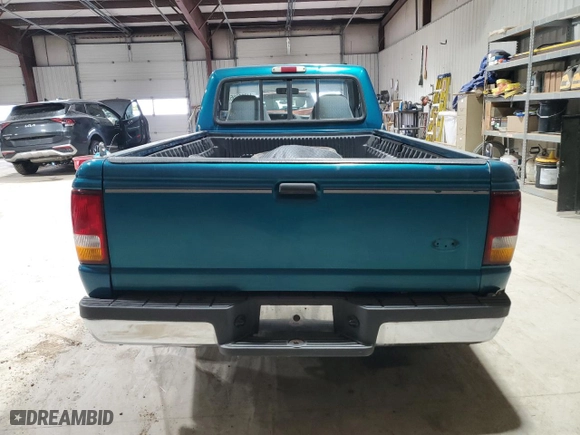 1994 Ford Ranger Splash with VIN 1FTCR10A0RTA97925, listed as a Copart auction lot 44738355 with 149,659 mi miles and Salvage Title. Bid and sale history available at carsss.com. Image 6.