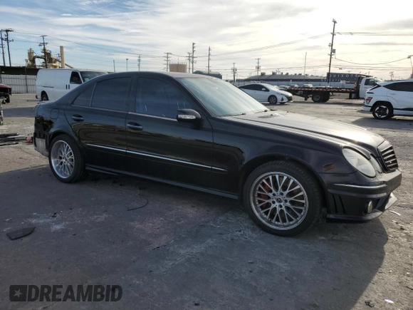 2005 Mercedes-Benz E-Class 5.5L AMG with VIN WDBUF76J05A781904, listed as a Copart auction lot 43762835 with 107,810 mi miles and Salvage Title. Bid and sale history available at carsss.com. Image 4.