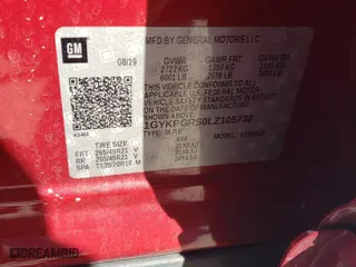 2020 Cadillac XT6 AWD Sport with VIN 1GYKPGRS0LZ105732, listed as a Copart auction lot 49394255 with 57,871 mi miles and Salvage Title. Bid and sale history available at carsss.com. Image 15.