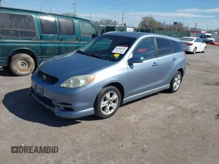 2004 Toyota Matrix Std with VIN 2T1LR38E14C291494, listed as a IAAI auction lot 41883195 with 230,173 mi miles. Bid and sale history available at carsss.com. Image 2.