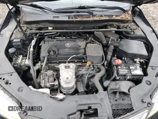 2017 Acura TLX w/Technology Pkg with VIN 19UUB1F51HA004909, listed as a Copart auction lot 46423435 with 85,426 mi miles and Salvage Title. Bid and sale history available at carsss.com. Image 12.
