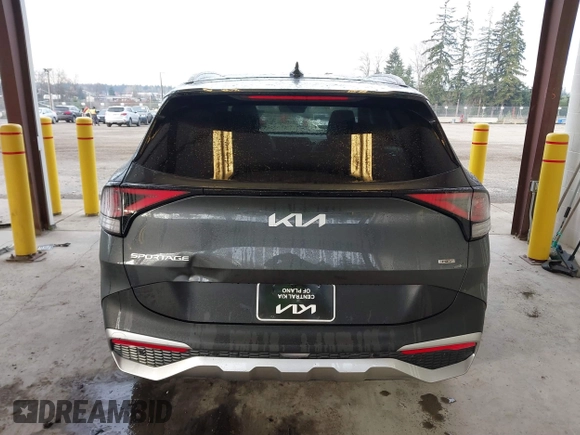 2023 Kia Sportage EX with VIN KNDPVCAG7P7071176, listed as a IAAI auction lot 41045078 with 23,626 mi miles and . Bid and sale history available at DreamBid. Image 16.
