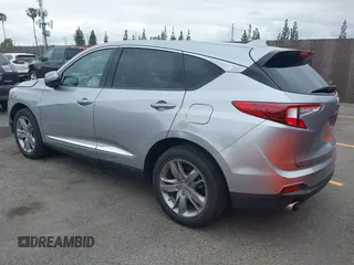 2019 Acura RDX Advance with VIN 5J8TC1H76KL008313, listed as a IAAI auction lot 42065876 with 85,557 mi miles and . Bid and sale history available at DreamBid. Image 3.