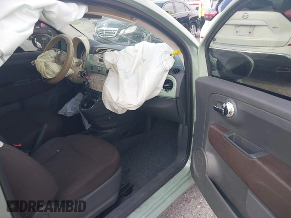 2013 FIAT 500 Pop with VIN 3C3CFFAR9DT743541, listed as a IAAI auction lot 41977160 with 141,393 mi miles. Bid and sale history available at carsss.com. Image 5.