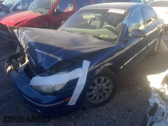 2003 Hyundai Sonata GLS with VIN KMHWF35H73A832275, listed as a Copart auction lot 86774774 with 123,994 mi miles and Non Repairable. Bid and sale history available at carsss.com. Image 1.