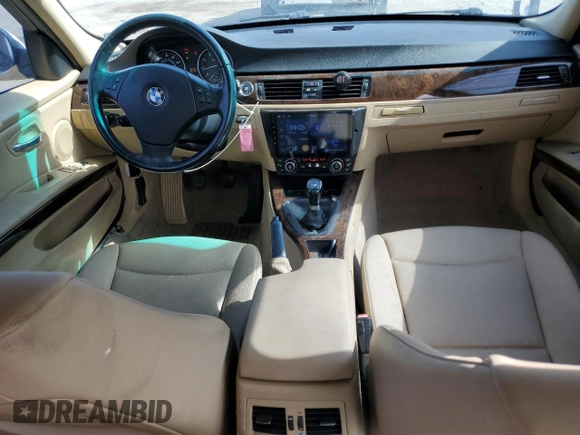 2011 BMW 3 Series 328i with VIN WBAPH7C53BE126265, listed as a Copart auction lot 64066425 with 165,444 mi miles and Salvage title. Bid and sale history available at DreamBid. Image 8.