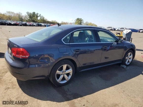 2015 Volkswagen Passat 1.8T Sport with VIN 1VWBT7A34FC012674, listed as a Copart auction lot 53389945 with 261,156 mi miles and Salvage Title. Bid and sale history available at carsss.com. Image 3.