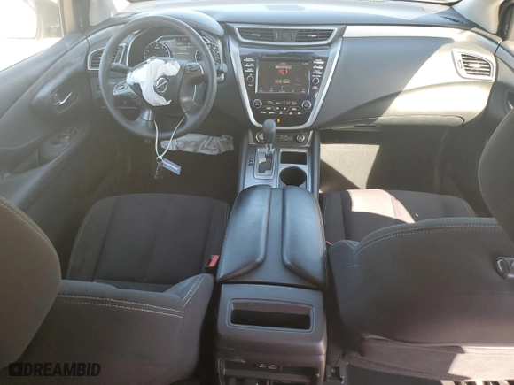 2021 Nissan Murano S with VIN 5N1AZ2AS2MC141528, listed as a Copart auction lot 80061054 with 47,610 mi miles and Salvage Title. Bid and sale history available at carsss.com. Image 8.