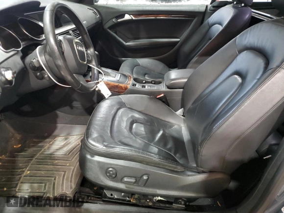 2010 Audi A5 Premium with VIN WAUCFAFH6AN023623, listed as a Copart auction lot 83347044 with 121,420 mi miles and Clean title. Bid and sale history available at DreamBid. Image 7.