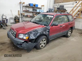 2003 Subaru Forester X with VIN JF1SG63633H753783, listed as a Copart auction lot 46995595 with 171,754 mi miles and Non Repairable. Bid and sale history available at carsss.com. Image 1.