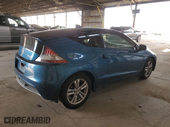 2012 Honda CR-Z EX with VIN JHMZF1D60CS003403, listed as a Copart auction lot 50653495 with 123,723 mi miles and Clean Title. Bid and sale history available at carsss.com. Image 3.