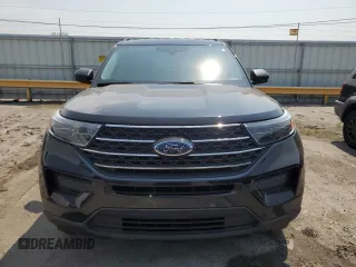 2022 Ford Explorer XLT with VIN 1FMSK8DH7NGC20702, listed as a Copart auction lot 60247555 with 15,278 mi miles and Salvage title. Bid and sale history available at DreamBid. Image 5.
