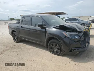 2017 Honda Ridgeline Black Edition with VIN 5FPYK3F81HB033590, listed as a Copart auction lot 53115525 with 128,971 mi miles and Salvage title. Bid and sale history available at DreamBid. Image 4.