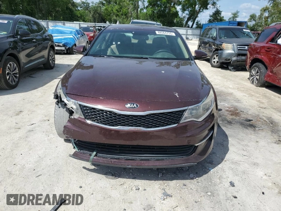 2018 Kia Optima LX with VIN 5XXGT4L31JG212456, listed as a Copart auction lot 48564755 with 175,341 mi miles and Salvage Title. Bid and sale history available at DreamBid. Image 5.
