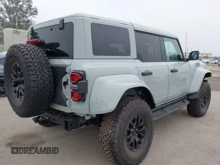 2024 Ford Bronco Raptor with VIN 1FMEE0RRXRLB33753, listed as a IAAI auction lot 42465984 with 1,702 mi miles and . Bid and sale history available at DreamBid. Image 4.
