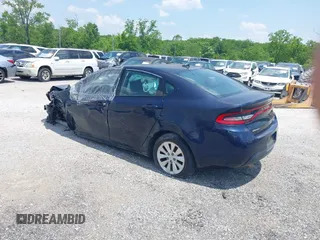 2014 Dodge Dart SXT z VIN 1C3CDFBB8ED725062, wystawiony jako IAAI lot #40949781 z przebiegiem 217 775 mil mil oraz . Historia ofert i sprzedaży dostępna na DreamBid. Obrazek 3.