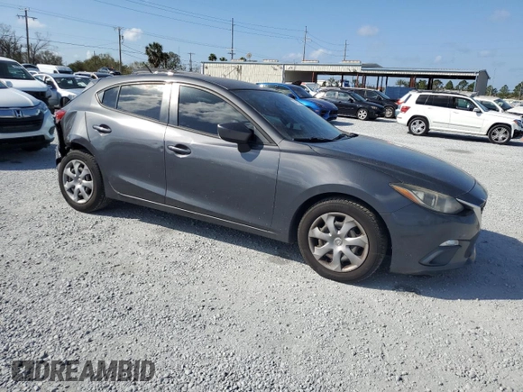 2014 Mazda 3 i Sport with VIN JM1BM1K75E1214142, listed as a Copart auction lot 44935245 with 130,457 mi miles and Non Repairable. Bid and sale history available at DreamBid. Image 4.