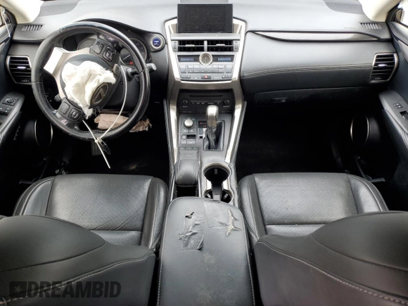 2017 Lexus NX 300h z VIN JTJBJRBZ2H2065807, wystawiony jako Copart lot #60371945 z przebiegiem 183 250 mil mil oraz Szkoda całkowita • Salvage title. Historia ofert i sprzedaży dostępna na DreamBid. Obrazek 8.
