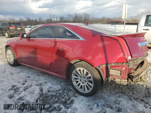 2013 Cadillac CTS Coupe Performance with VIN 1G6DL1E36D0111131, listed as a Copart auction lot 42218675 with 163,949 mi miles and Salvage Title. Bid and sale history available at carsss.com. Image 2.