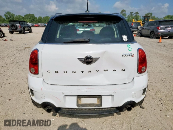 2015 MINI Countryman S с VIN WMWZC3C59FWT03482, выставлен на аукционе Copart как лот 56914825 с пробегом 63 851 миль миль и Списание • Salvage title. История ставок и продаж доступна на DreamBid. Изображение 6.