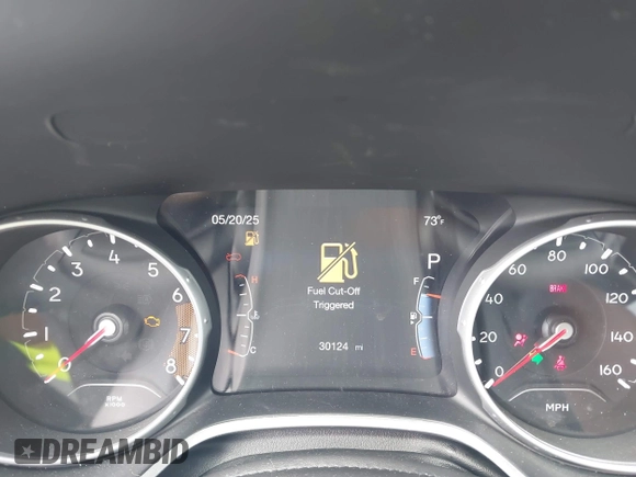 2018 Jeep Compass Latitude with VIN 3C4NJCBB6JT286573, listed as a IAAI auction lot 42302783 with 30,124 mi miles and . Bid and sale history available at DreamBid. Image 7.