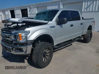 2018 Ford F-150 XL with VIN 1FTFW1E5XJKD38790, listed as a IAAI auction lot 42030996 with 1 mi miles. Bid and sale history available at carsss.com. Image 17.