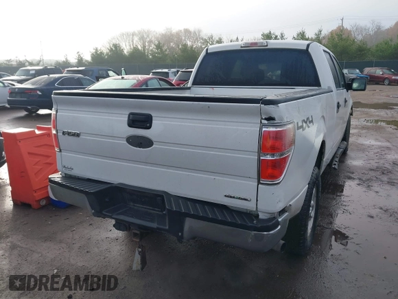 2011 Ford F-150 XL with VIN 1FTFW1EF1BFA66570, listed as a IAAI auction lot 40782071 with 155,516 mi miles and . Bid and sale history available at DreamBid. Image 4.