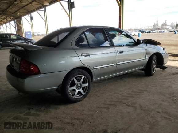2005 Nissan Sentra 1.8 with VIN 3N1CB51D25L584002, listed as a Copart auction lot 81814474 with Not Provided miles and Salvage Title. Bid and sale history available at DreamBid. Image 3.