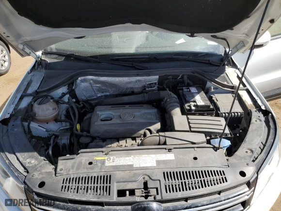 2017 Volkswagen Tiguan S with VIN WVGAV7AX1HK034356, listed as a Copart auction lot 50708845 with 81,034 mi miles and Salvage Title. Bid and sale history available at carsss.com. Image 12.