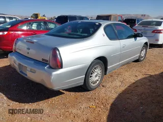 2000 Chevrolet Monte Carlo LS with VIN 2G1WW12E7Y9192096, listed as a IAAI auction lot 41267250 with 264,373 mi miles. Bid and sale history available at carsss.com. Image 4.