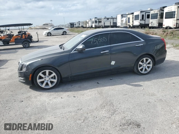 2016 Cadillac ATS Standard RWD z VIN 1G6AA5RA4G0180364, wystawiony jako Copart lot #87977685 z przebiegiem 75 000 mil mil oraz Nie do naprawy • Non repairable. Historia ofert i sprzedaży dostępna na DreamBid. Obrazek 1.