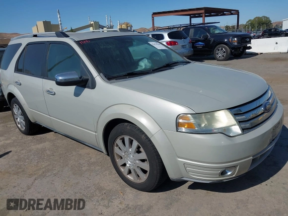 2008 Ford Taurus X Limited with VIN 1FMDK03W68GA32669, listed as a IAAI auction lot 42478240 with 130,997 mi miles and . Bid and sale history available at DreamBid. Image 1.