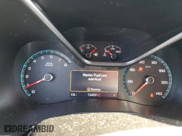 2019 GMC Canyon 2WD SLE with VIN 1GTG5CEN8K1232722, listed as a Copart auction lot 43404855 with 124,051 mi miles and Salvage Title. Bid and sale history available at carsss.com. Image 9.