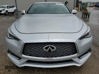 2017 Infiniti Q60 2.0t with VIN JN1CV7EL5HM321257, listed as a Copart auction lot 37677424 with 53,653 mi miles and Salvage Title. Bid and sale history available at DreamBid. Image 5.