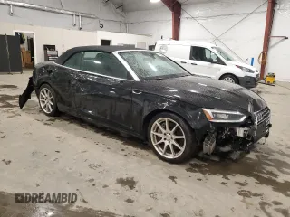 2019 Audi A5 Cabriolet Premium Plus z VIN WAUYNGF56KN006985, wystawiony jako Copart lot #56463265 z przebiegiem 27 229 mil mil oraz Szkoda całkowita • Salvage title. Historia ofert i sprzedaży dostępna na DreamBid. Obrazek 4.