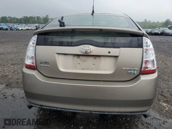 2006 Toyota Prius with VIN JTDKB20U467510580, listed as a Copart auction lot 55791905 with 136,993 mi miles and Clean Title. Bid and sale history available at DreamBid. Image 6.