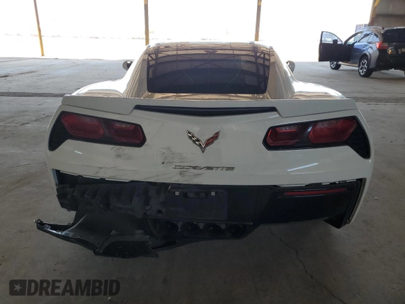2016 Chevrolet Corvette Z51 2LT with VIN 1G1YK2D77G5111294, listed as a Copart auction lot 63336695 with 107,045 mi miles and Salvage title. Bid and sale history available at DreamBid. Image 6.
