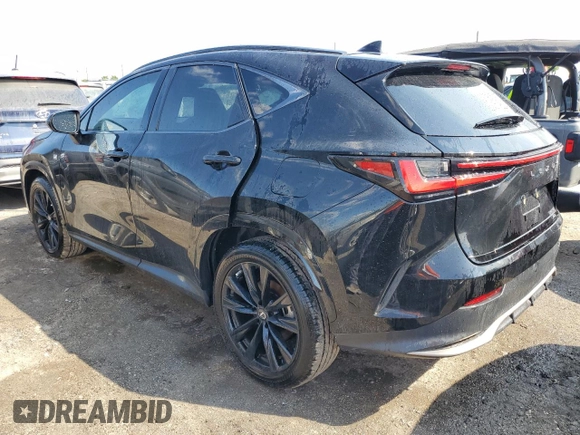 2023 Lexus NX with VIN 2T2KGCEZ1PC017382, listed as a Copart auction lot 76878784 with 1,950 mi miles and Non Repairable. Bid and sale history available at carsss.com. Image 2.