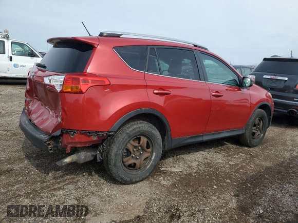 2013 Toyota RAV4 LE with VIN 2T3ZFREV8DW015233, listed as a Copart auction lot 49684555 with 115,934 mi miles and Salvage Title. Bid and sale history available at carsss.com. Image 3.