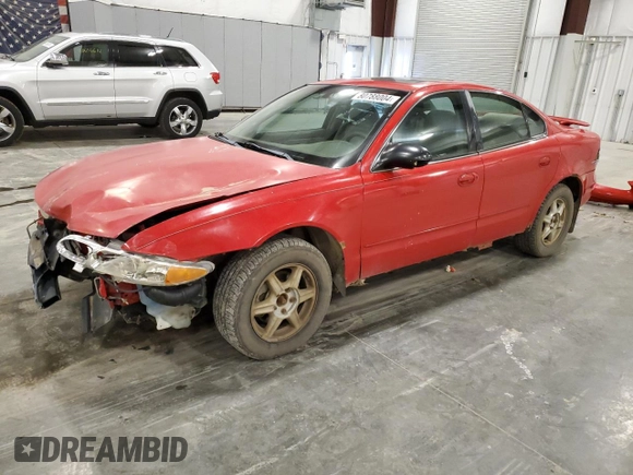 2003 Oldsmobile Alero GL1 z VIN 1G3NL52E03C136344, wystawiony jako Copart lot #80788004 z przebiegiem 180 661 mil mil oraz Szkoda całkowita • Salvage title. Historia ofert i sprzedaży dostępna na DreamBid. Obrazek 1.